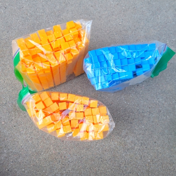 Math Manipulatives-Unifix Cubes, Tens Rods and More! - Picture 9 of 13